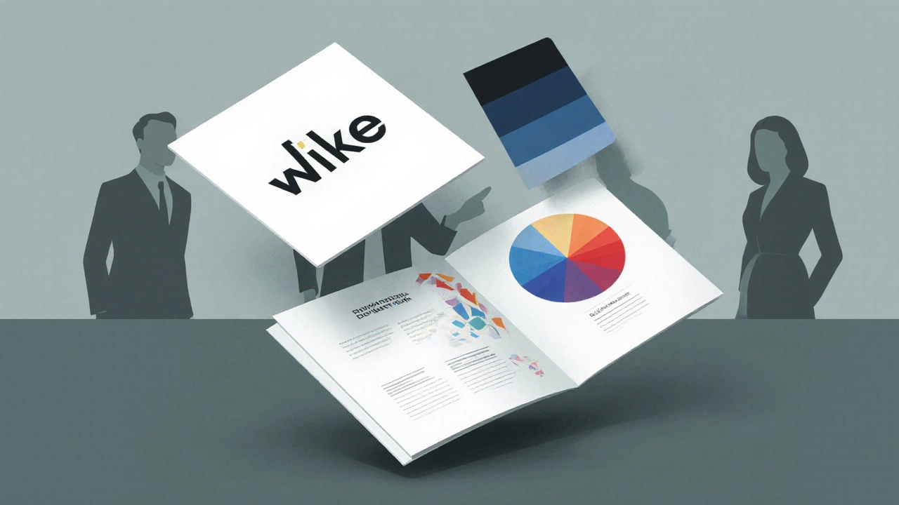 Визуальные элементы графического дизайна — логотип, шрифт, цвет — парят в воздухе, а другие виды дизайна тускнеют на заднем плане.