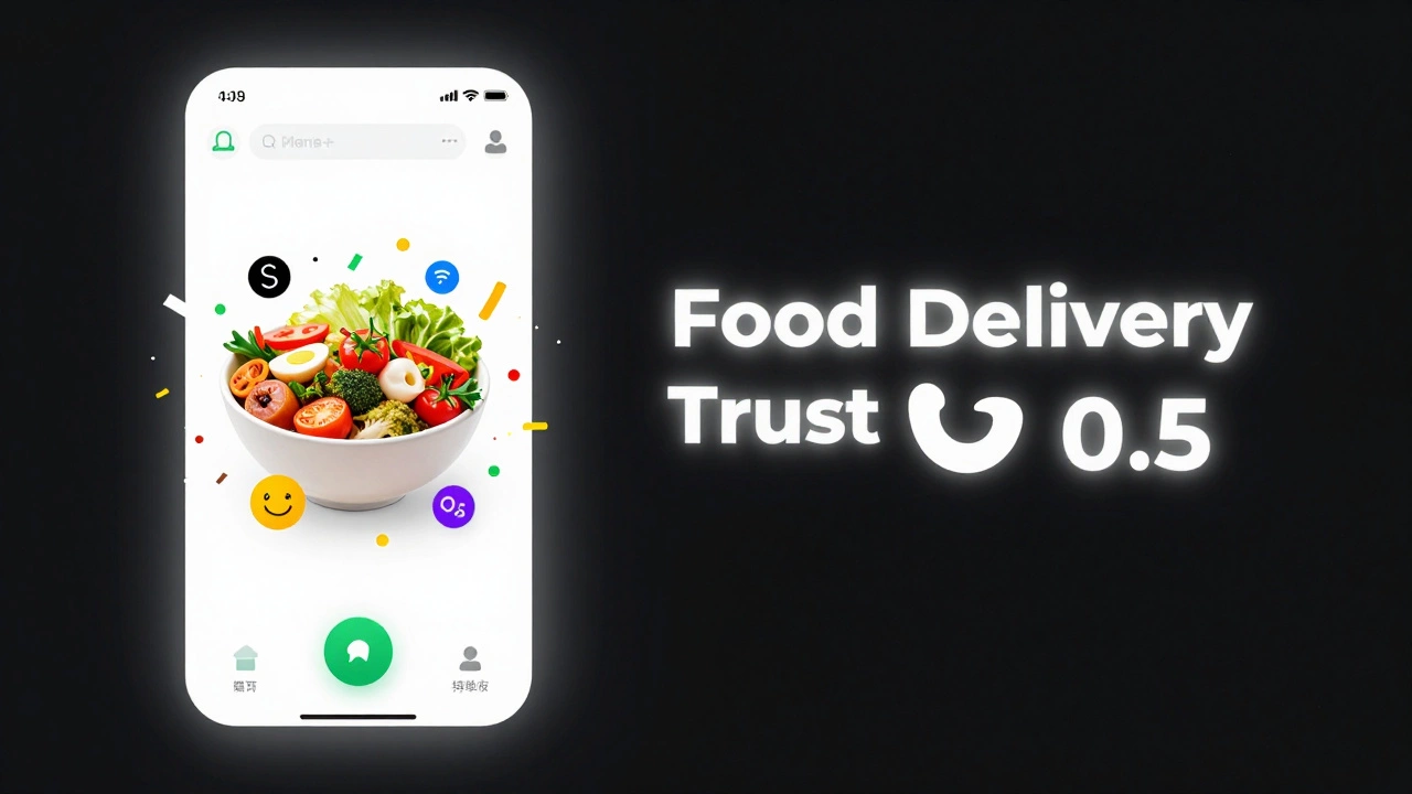 Сравнение хаотичного и упорядоченного интерфейса приложения для заказа еды.
