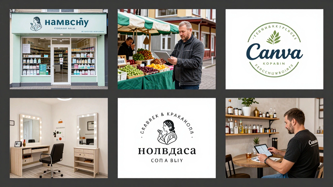 Местные бизнесы региона с новыми дизайнерскими работами, созданными самодеятельным дизайнером в 40+.