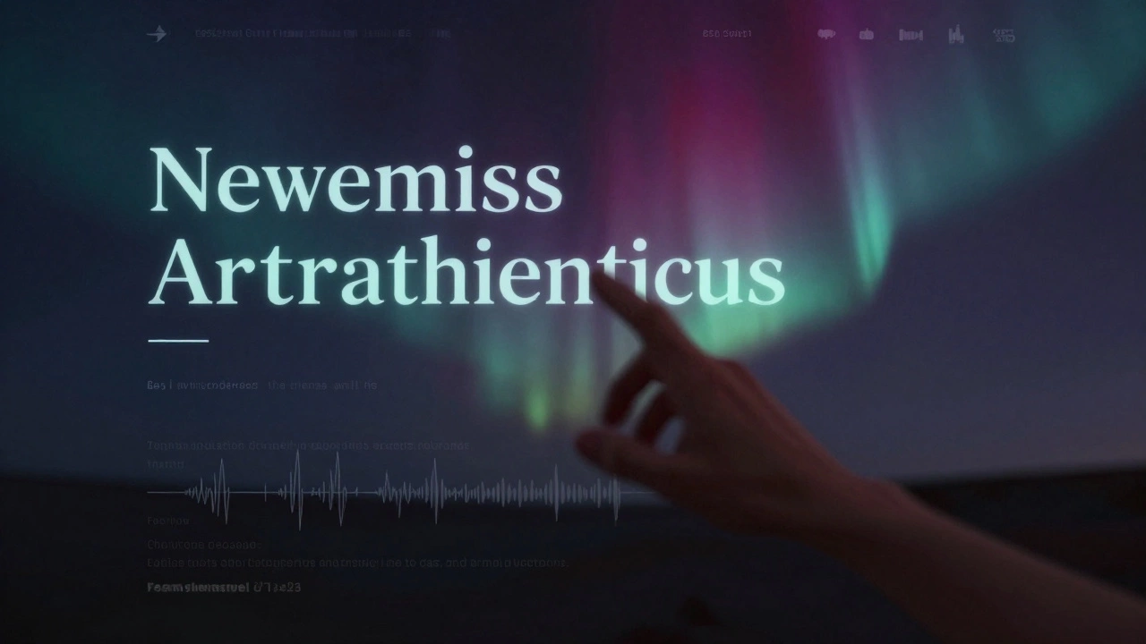 Типографика на экране динамически меняется в зависимости от скорости чтения пользователя.